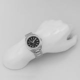  Shop Authentic Gucci GG2570 Quartz Black Dial Silver Steel Strap Watch For Men - YA142301 - Luxxuri