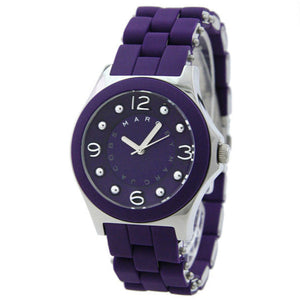  Shop Authentic Marc Jacobs Pelly Purple Dial Purple Silicone Strap Watch for Women - MBM2538 - Luxxuri