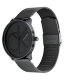  Shop Authentic Calvin Klein Minimal Black Dial Black Mesh Bracelet Watch for Men - K3M214X1 - Luxxuri