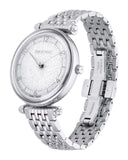  Shop Authentic Swarovski Crystalline Wonder Silver Dial Silver Steel Strap Watch for Women - 5656929 - Luxxuri