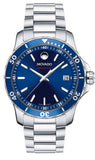  Shop Authentic Movado Series 800 Blue Dial Silver Steel Strap Watch For Men - 2600137 - Luxxuri