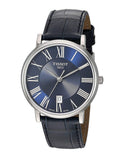  Shop Authentic Tissot Carson Premium Blue Dial Blue Leather Strap Watch For Men - T122.410.16.043.00 - Luxxuri
