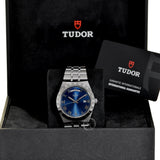  Shop Authentic Tudor Royal Automatic Blue Dial Silver Steel Strap Watch for Men - M28600-0005 - Luxxuri