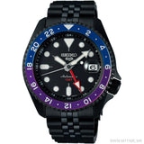  Shop Authentic Seiko Automatic SKX GMT Yuto Horigome Limited Edition Black Dial Black Steel Strap Watch For Men - SSK027K1 - Luxxuri