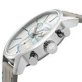  Shop Authentic Calvin Klein City Chronograph White Dial White Leather Strap Watch for Men - K2G271Q4 - Luxxuri