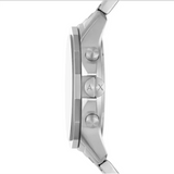  Shop Authentic Armani Exchange Outerbanks Chronograph Silver Dial Silver Steel Strap Watch For Men - AX7141 - Luxxuri