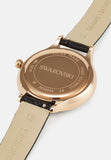  Shop Authentic Swarovski Octea Nova Black Dial Black Leather Strap Watch for Women - 5650033 - Luxxuri