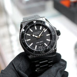  Shop Authentic Gucci Dive Quartz Black Dial Black Steel Strap Watch For Men - YA136205 - Luxxuri