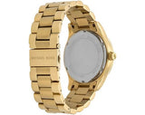  Shop Authentic Michael Kors Layton Chronograph Gold Dial Gold Steel Strap Watch for Women - MK5959 - Luxxuri