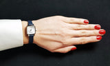  Shop Authentic Tissot Lovely Square Silver Dial Blue Leather Strap Watch For Women - T058.109.16.031.00 - Luxxuri