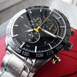  Shop Authentic Tissot PRS 516 Chronograph Black Dial Silver Steel Strap Watch For Men - T100.417.11.051.00 - Luxxuri