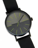  Shop Authentic Calvin Klein Boost Black Dial Black Leather Strap Watch for Men - K7Y214CL - Luxxuri