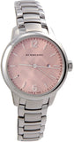  Shop Authentic Burberry The Classic Pink Dial Silver Steel Strap Watch for Women - BU10111 - Luxxuri