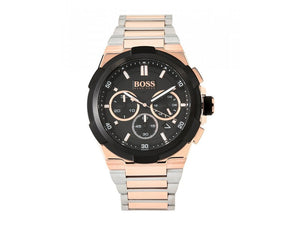  Shop Authentic Hugo Boss Supernova Black Dial Two Tone Steel Strap Watch for Men - 1513358 - Luxxuri
