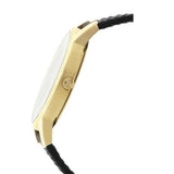  Shop Authentic Calvin Klein City Mother of Pearl White Dial Black Leather Strap Watch for Men - K2G2G5C6 - Luxxuri