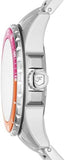  Shop Authentic Fossil Blue Dive Analog Pink Dial Silver Steel Strap Watch For Women - ES5351 - Luxxuri