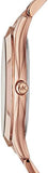  Shop Authentic Michael Kors Jaryn Quartz Rose Gold Dial Rose Gold Steel Strap Watch For Women - MK3501 - Luxxuri