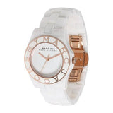  Shop Authentic Marc Jacobs Blade White Dial White Ceramic Strap Watch for Women - MBM9502 - Luxxuri