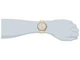  Shop Authentic Michael Kors Brinkley Chronograph Silver Dial Two Tone Steel Strap Watch for Women - MK6188 - Luxxuri