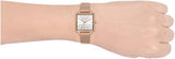  Shop Authentic Armani Exchange Lola Quartz Silver Dial Rose Gold Mesh Strap Watch For Women - AX5802 - Luxxuri