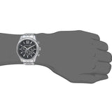  Shop Authentic Michael Kors Lexington Chronograph Black Dial Black Steel Strap Watch For Men - MK8602 - Luxxuri