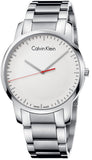  Shop Authentic Calvin Klein City Quartz White Dial Silver Steel Strap Watch for Men - K2G2G1Z6 - Luxxuri