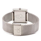  Shop Authentic Calvin Klein Mark Silver Dial Silver Mesh Bracelet Watch for Women - K3R23126 - Luxxuri