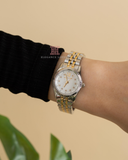  Shop Authentic Michael Kors Lexington Analog Silver Dial Two Tone Steel Strap Watch for Women - MK4740 - Luxxuri