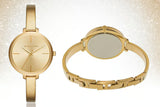  Shop Authentic Michael Kors Jaryn Analog Quartz Gold Dial Gold Steel Strap Watch For Women - MK3546 - Luxxuri