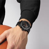  Shop Authentic Tissot Supersport Chrono Grey Dial Black Nylon Strap Watch For Men - T125.617.36.081.00 - Luxxuri