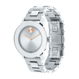  Shop Authentic Movado Bold Silver Dial Silver Steel Strap Watch For Women - 3600084 - Luxxuri