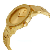  Shop Authentic Movado Bold Yellow Gold Dial Yellow Gold Steel Strap Watch For Women - 3600085 - Luxxuri