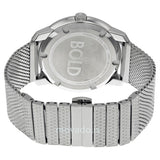  Shop Authentic Movado Bold Silver Dial Silver Mesh Bracelet Watch For Men - 3600260 - Luxxuri