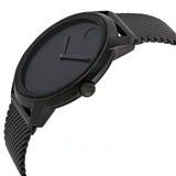  Shop Authentic Movado Bold Black Dial Black Mesh Bracelet Watch For Men - 3600261 - Luxxuri