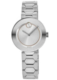  Shop Authentic Movado Bold Silver Dial Silver Steel Strap Watch For Women - 3600381 - Luxxuri