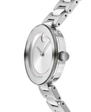  Shop Authentic Movado Bold Silver Dial Silver Steel Strap Watch For Women - 3600381 - Luxxuri