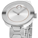  Shop Authentic Movado Bold Silver Dial Silver Steel Strap Watch For Women - 3600381 - Luxxuri