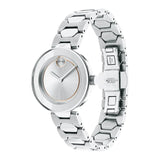  Shop Authentic Movado Bold Silver Dial Silver Steel Strap Watch For Women - 3600381 - Luxxuri