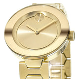  Shop Authentic Movado Bold Gold Dial Gold Steel Strap Watch For Women - 3600382 - Luxxuri
