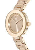  Shop Authentic Movado Bold Rose Gold Dial Rose Gold Steel Strap Watch for Women - 3600387 - Luxxuri