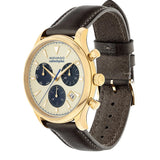  Shop Authentic Movado Heritage Chronograph White Black Leather Strap Watch for Men - 3650007 - Luxxuri
