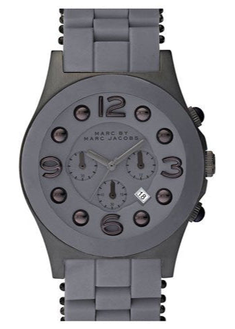  Shop Authentic Marc Jacobs Pelly Grey Dial Grey Silicone Strap Watch for Women - MBM2566 - Luxxuri