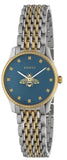  Shop Authentic Gucci G Timeless Quartz Blue Dial Two Tone Steel Strap Watch For Women - YA1265029 - Luxxuri