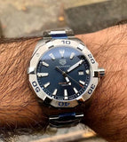  Shop Authentic Tag Heuer Aquaracer Blue Dial Watch for Men - WBD1112.BA0928 - Luxxuri