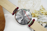  Shop Authentic Versace Olympo Crystal Gleam White Dial Purple Leather Strap Watch for Women - VAN010016 - Luxxuri