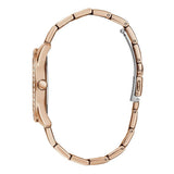  Shop Authentic Guess G Twist Diamonds Rose Gold Dial Rose Gold Steel Strap Watch For Women - W1201L3 - Luxxuri