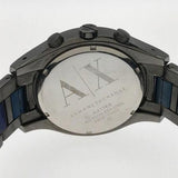  Shop Authentic Armani Exchange Chronograph Blue Dial Grey Steel Strap Watch For Men - AX1166 - Luxxuri