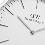  Shop Authentic Daniel Wellington Classic Bristol White Dial Brown Leather Strap Watch For Women - DW00100056 - Luxxuri