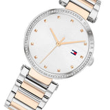 Shop Authentic Tommy Hilfiger Lynn Quartz White Dial Two Tone Steel Strap Watch For Women - 1782236 - Luxxuri