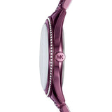  Shop Authentic Michael Kors Lauryn Black Dial Purple Steel Strap Watch for Women - MK3724 - Luxxuri